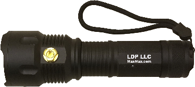 XNiteFlashF-365-450-800-1W: XNiteFlashF Housing with a 365nm 450nm 800nm 1 Watt LED's