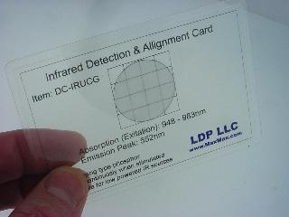 DC-IRDC2: Infrared Down-Conversion Storage Detector Card. 450nm&630nm to 880nm & 1055nm