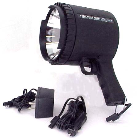 XNiteFlash2M: Visble Light 2,000,000 Candlepower Rechargeable Flashlight