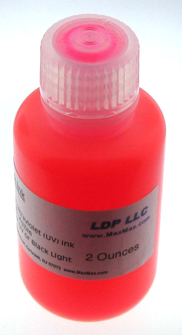UVInk2OZPink: 2 Ounces Ultraviolet (UV) Pink Ink