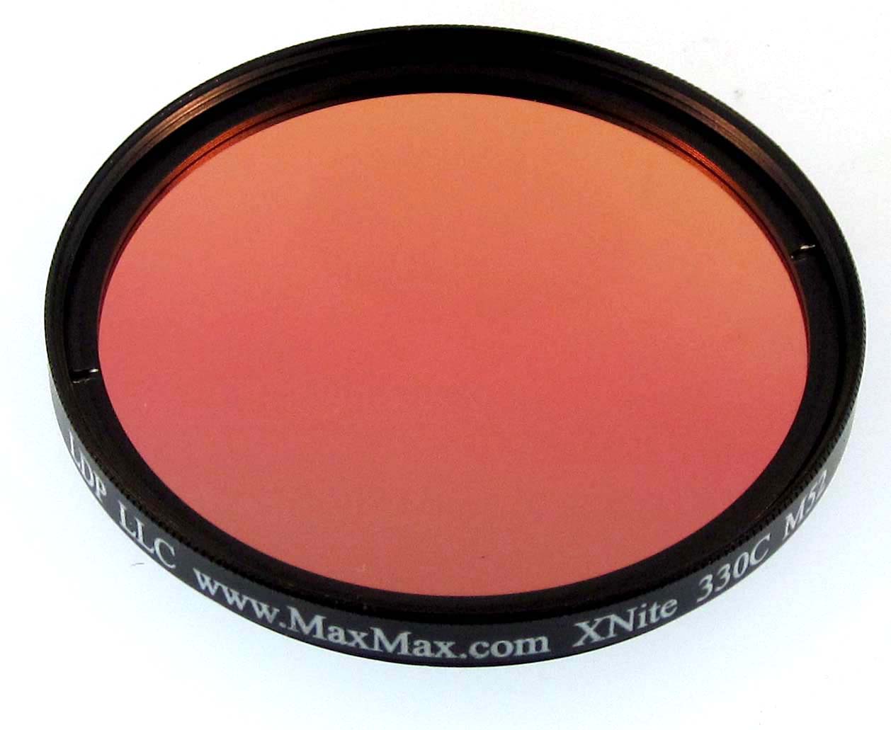 XNite330C25: X-Nite 330nm coated Filter in 25mm Diameter x 2mm Thick