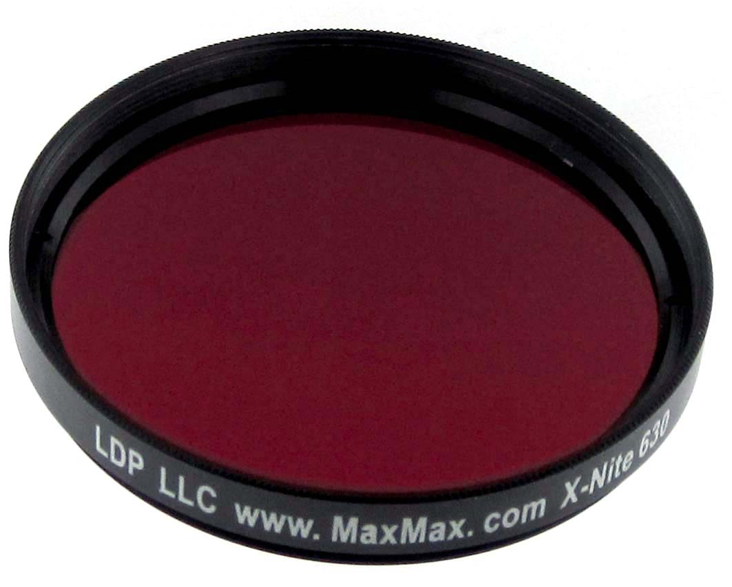 XNite63025.5: X-Nite 630nm Filter in 25.5mm Diameter x 2mm Thick