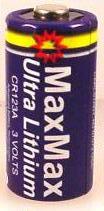 BatMMCR123A: MaxMax CR123A Lithium Battery