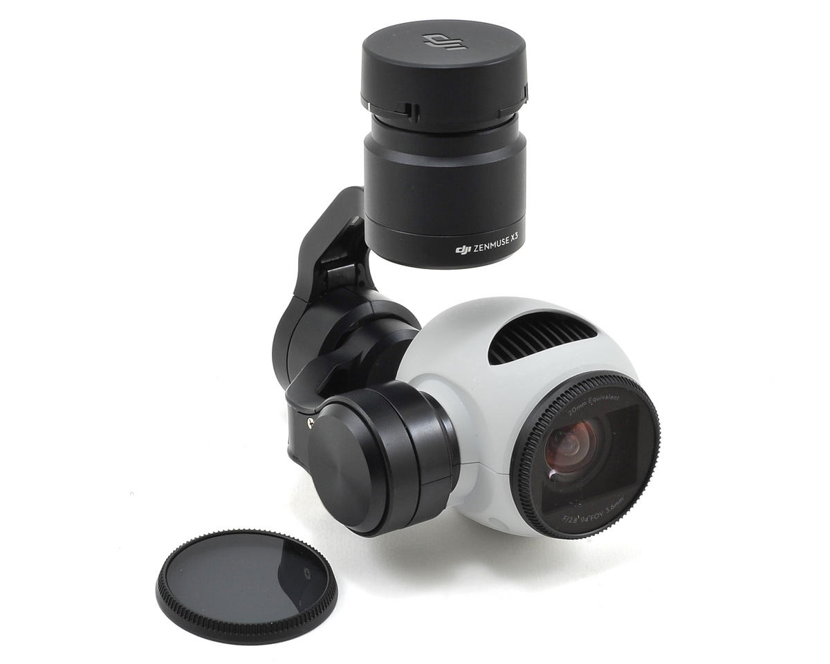 DJI-X3-G-R-NIR: DJI Zenmuse X3 Camera Green-Red-NIR 800-900nm