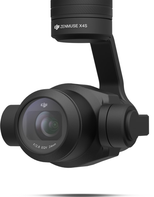 DJI-X4S-B-G-NIR: DJI Zenmuse X4S Camera Blue-Green-NIR 680-800nm