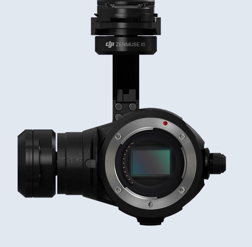 DJI-X5-B-G-NIR: DJI Zenmuse X5 Camera Blue-Green-NIR 680-800nm