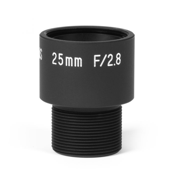 M12-UV-25mm: M12 Quartz Lens Assembly 25mm
