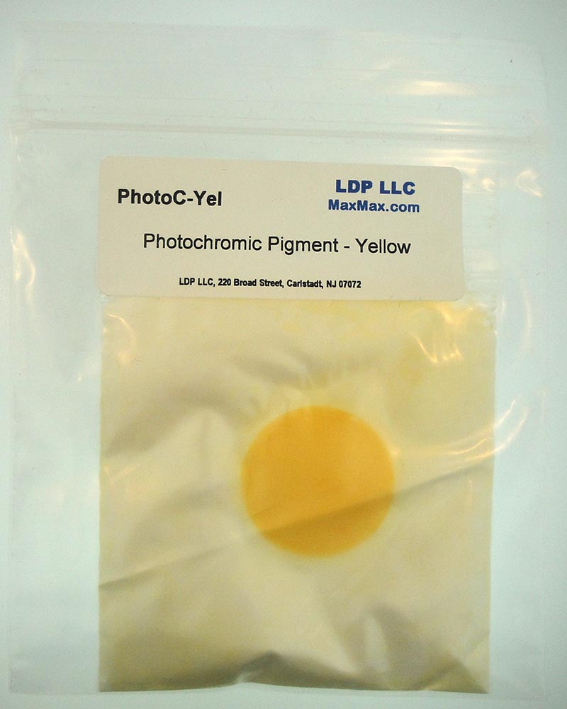 PhotoC-Yel: Photochromic Yellow Pigment 10 Grams