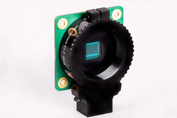 RaspPiHQ12MPMonoNoICF+LO: Raspberry Pi HQ 12MP Camera Module Monochrome No IR Cut Filter with LO Lens and UV Filter
