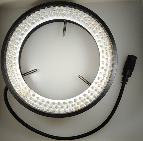 UVRingLight10W: 365nm UV 10 Watt Ring Light