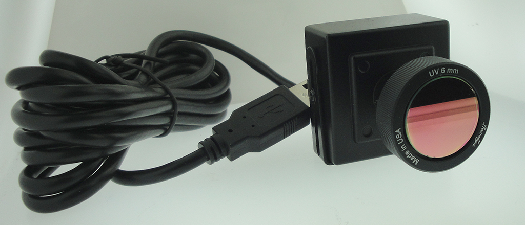 XNiteUSB8M-MNCUVL USB 2.0 8 Megapixel Monchrome Camera No Micro Lens No CFA No Coverglass LO Lens with Filters UV-Only